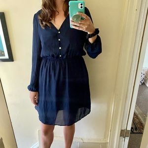 Everly Dress with Pearly Buttons